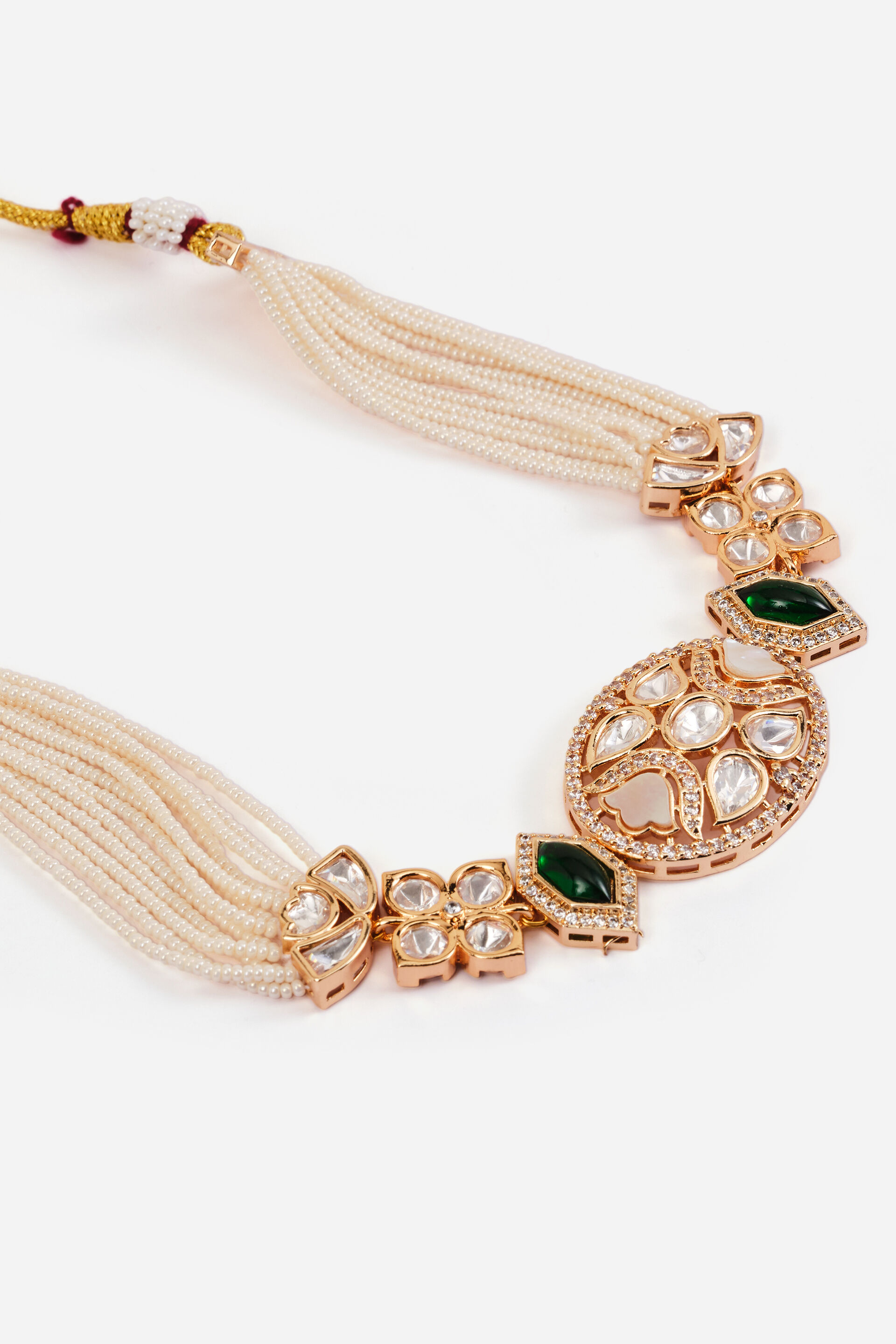 Naeema Green Choker, , image 2